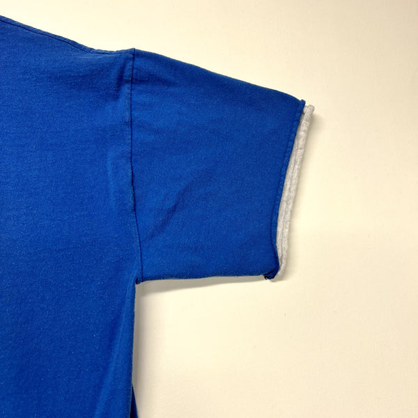 Vintage Duke Blue Devils Blue T-Shirt Size L Basketball