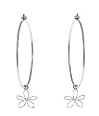 Blossom Earrings Silver