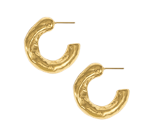 Stem Gold Earrings