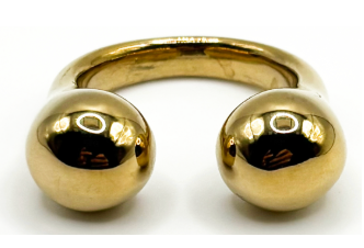 Gold Bold Duo Ring