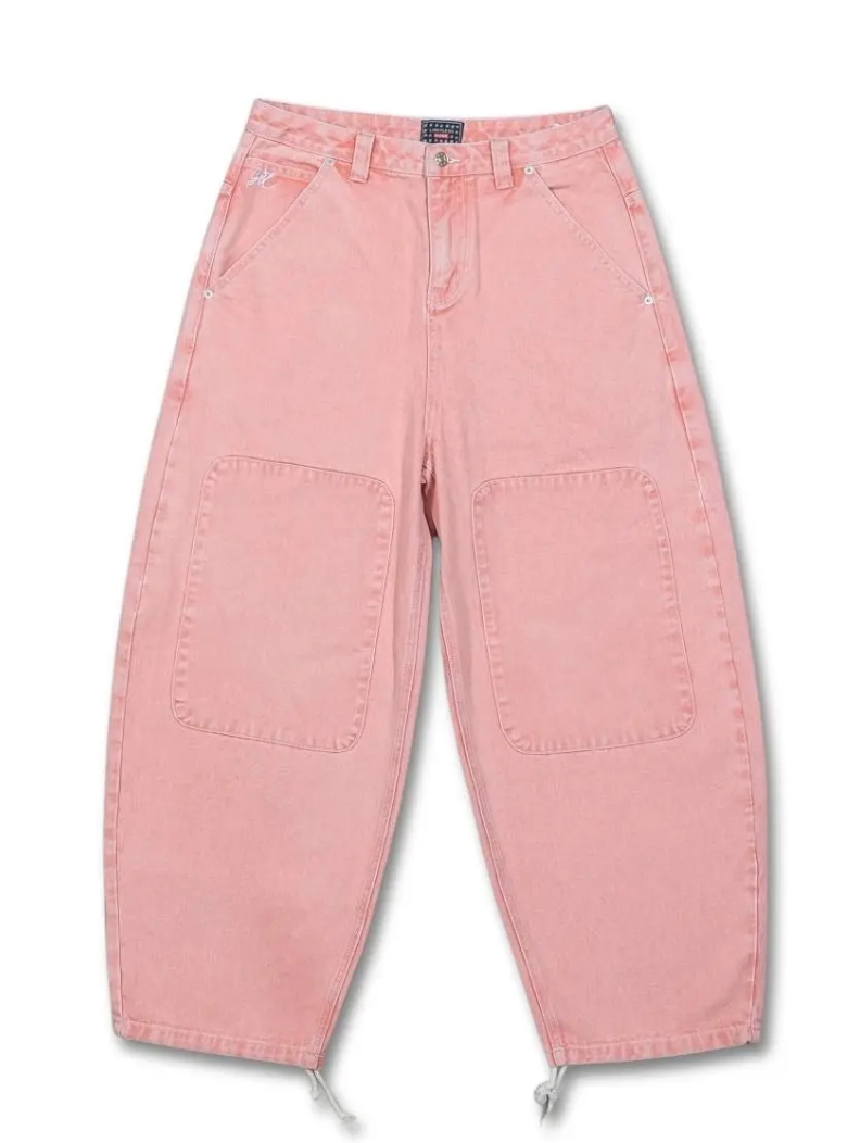 GONE Pink Baggy Pants L