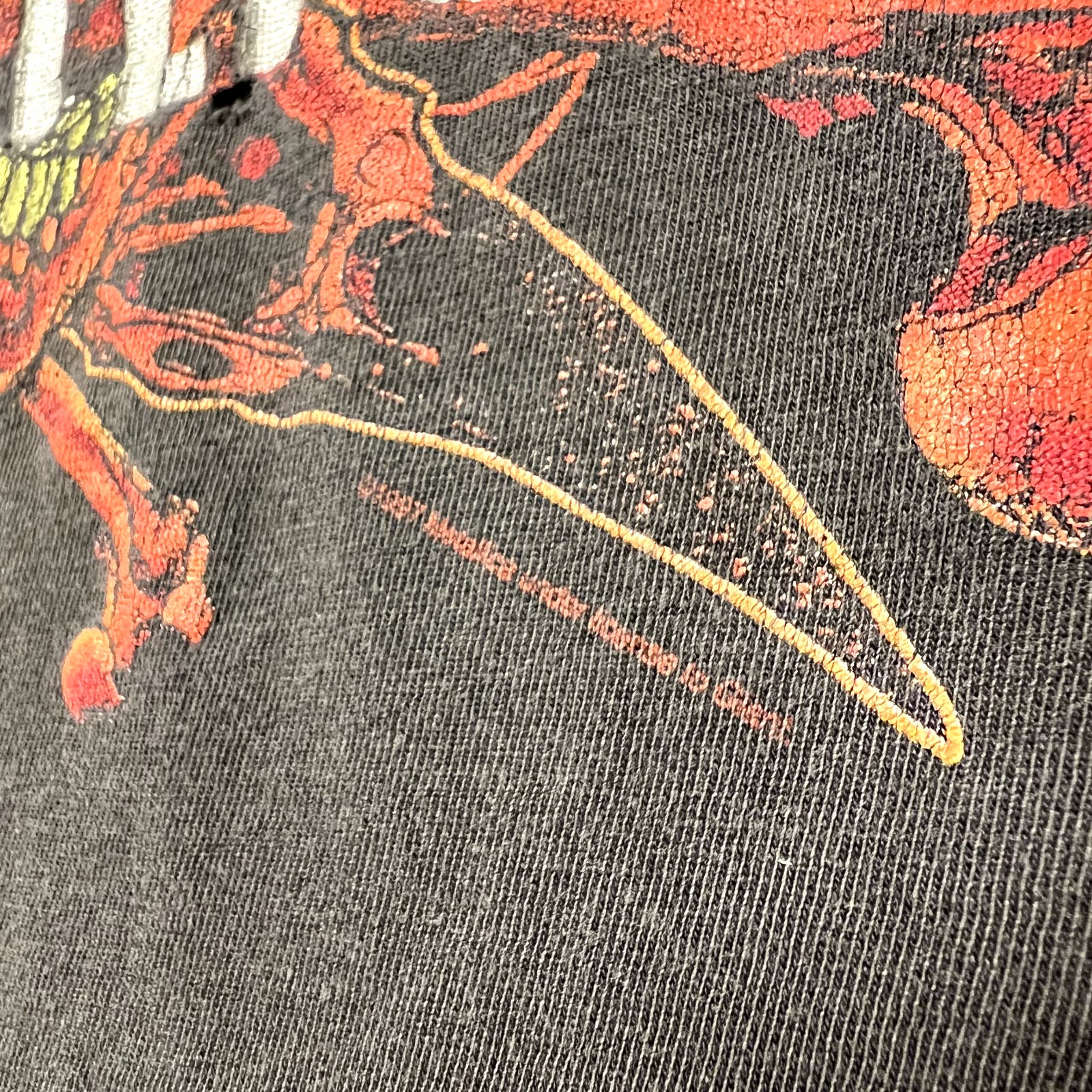 1997 Metallica Pushead Rebel Skull T-Shirt Size L