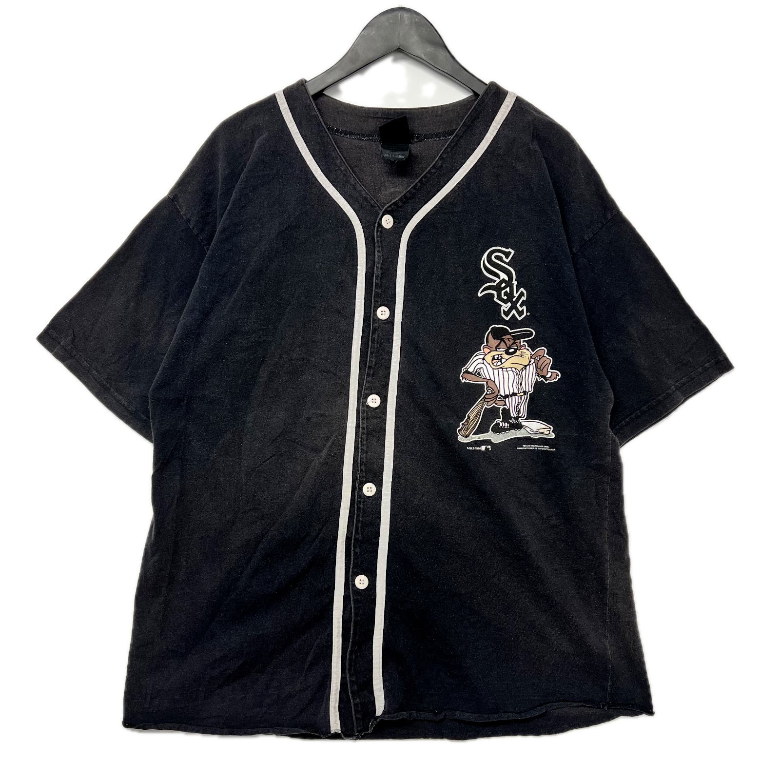 Vintage 1996 MLB Chicago White Sox Looney Tunes TAZ Jersey Size XL
