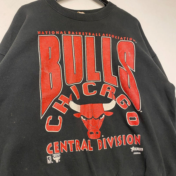 1990s NBA Bulls de Chicago Crewneck Taille XL