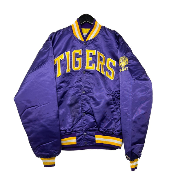 Starter LSU Tigers Satin Jacket Size XL