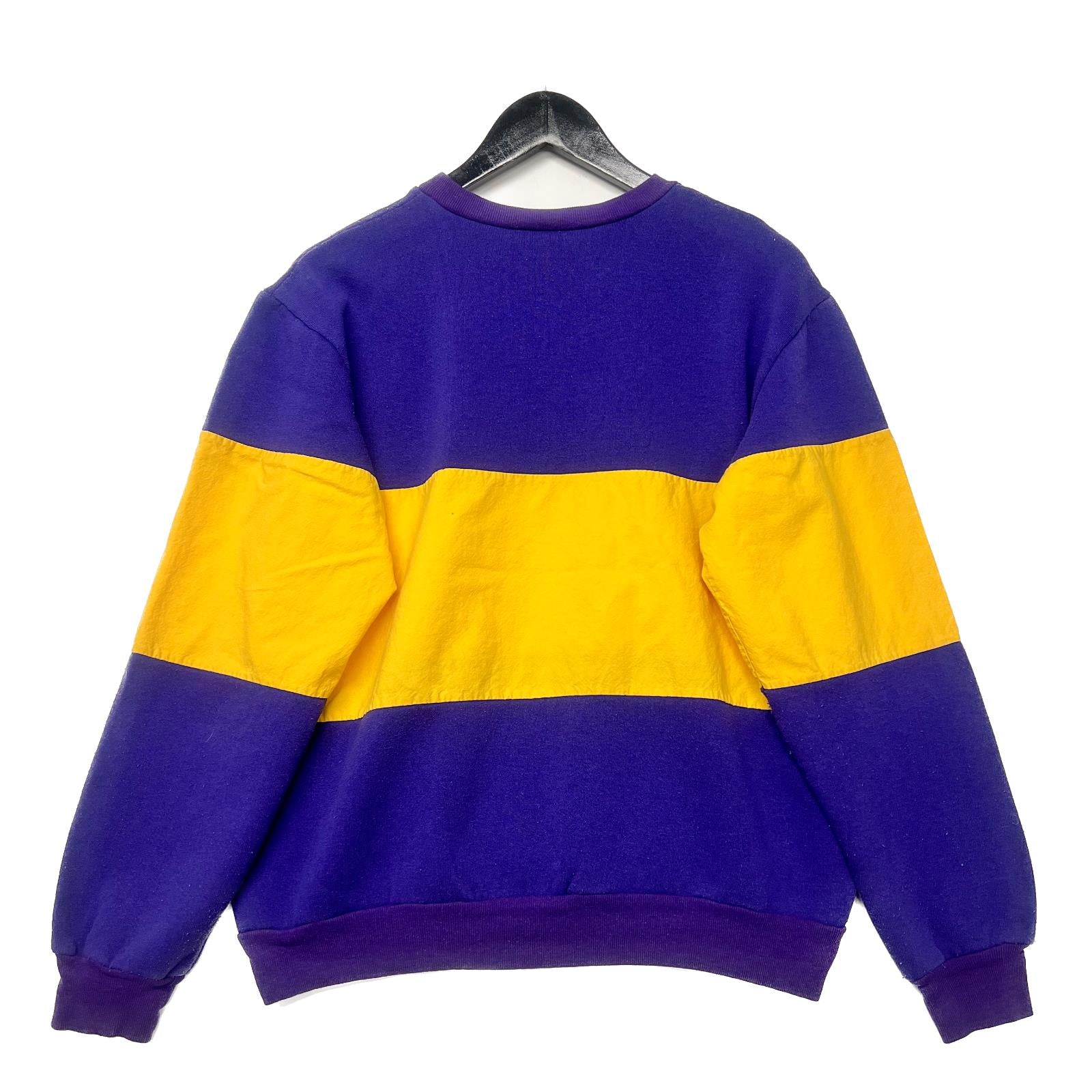 Vintage 90s NFL Minnesota Vikings Purple Sweatshirt Size M Nutmeg