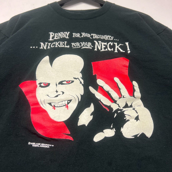 Dracula Penny T-shirt Size XL